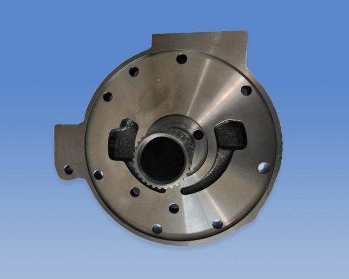 Carbon Steel Casting Manufacturer - Forklift Oil Pump Lower Shell - 5kg