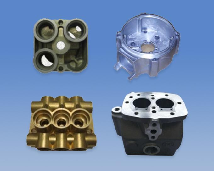 Precision aluminum copper auto spare parts by complex CNC machining