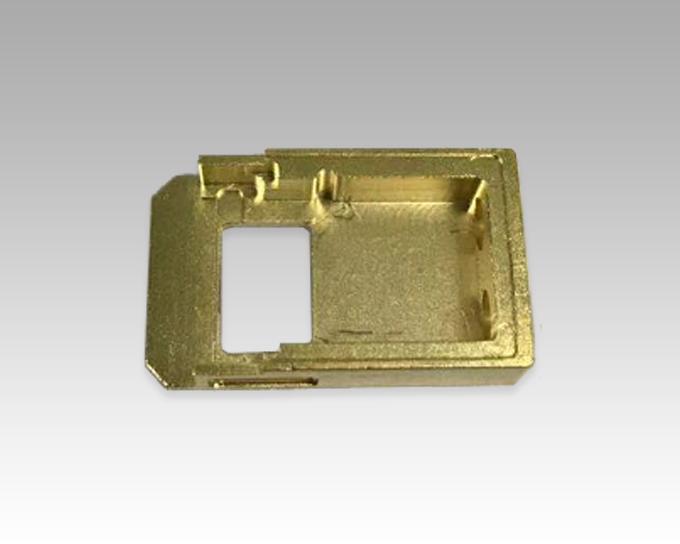 Optical module housing gold plating